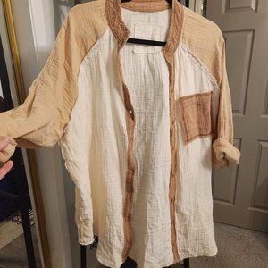 Oversized Button Up Shirt